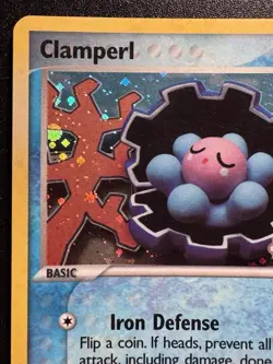 Clamperl 51/92 EX Legend Maker Pokemon Card Reverse Holo Foil Rare HP - Image 3