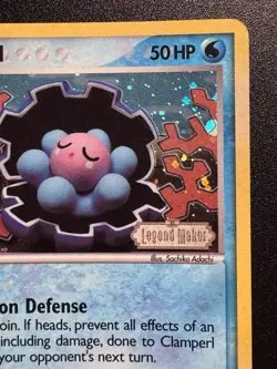 Clamperl 51/92 EX Legend Maker Pokemon Card Reverse Holo Foil Rare HP - Image 4