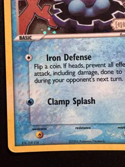 Clamperl 51/92 EX Legend Maker Pokemon Card Reverse Holo Foil Rare HP - Image 5