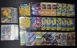 Lot of 150 Pokemon Cards V/VMAX/EX/Full Art/GX/Trainer/Holos Modern Collection - Image 1