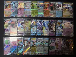 Lot of 150 Pokemon Cards V/VMAX/EX/Full Art/GX/Trainer/Holos Modern Collection - Image 5
