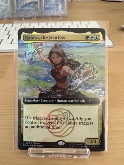Magic The Gathering X Avatar Katara The Fearless Promo Card SDCC 2025 - Image 1