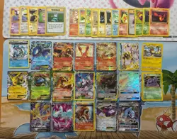 Vintage & Modern Pokemon Card Lot WOTC Etc Flareon Umbreon Charizard Fire - Image 1