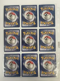 Huge Pokemon Vintage Cards Lot (63) Base Set NM-LP WOTC, Jungle, Fossil Binder - Image 4