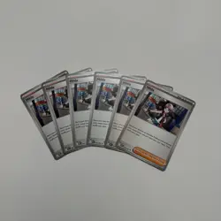Pokemon TCG Lot of 6 Hilda Cards 084/086 Uncommon Trainer White Flare Near Mint - Image 1