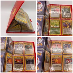 Vintage pokemon card binder lot 1999-2002 - Image 1