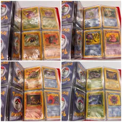 Vintage pokemon card binder lot 1999-2002 - Image 3