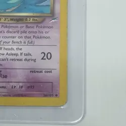 Pokemon TCG Dark Haunter 36/105 · Neo Destiny Vintage WOTC (2000) Trading Card - Image 5
