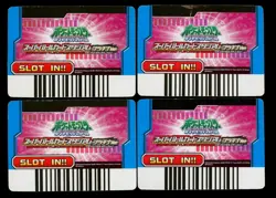 LOT (4) - Pokemon Japanese Palkia #1-4 Super Battle Card Stadium Platinum - Image 2