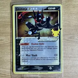 Greninja Gold Star SWSH144 Pokemon Sealed Sword & Shield Promo Card English NM - Image 2
