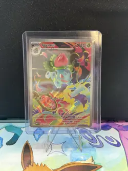 Ivysaur Holo Pokemon Card Mega Evolution Set 134/132 Illustration Art - Image 1