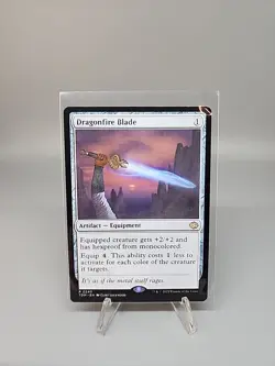 Dragonfire Blade - Tarkir: Dragonstorm - MTG # 240 - NM - Image 1