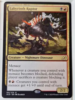 Labyrinth Raptor - Ikoria: Lair of Behemoths - Magic the Gathering MTG Nice! - Image 1