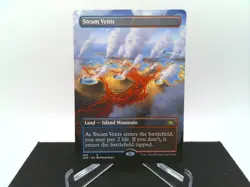 Steam Vents 283 Borderless Unfinity UNF MTG Magic - Image 1