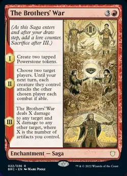 [1x] The Brothers' War Near Mint, English The Brothers' War Commander MTG Magic - Image 1