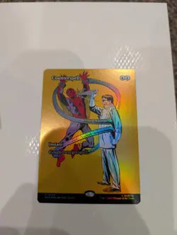 Magic the Gathering Marvel's Spider-man Counterspell Borderless MAR 0009 - Image 1