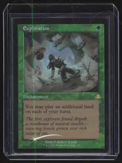 Dominaria Remastered Exploration (Retro Frame) #339 Foil - Image 1