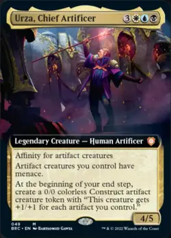 Urza, Chief Artificer (Extended Art) [The Brothers' War Commander] Ligh - Image 1