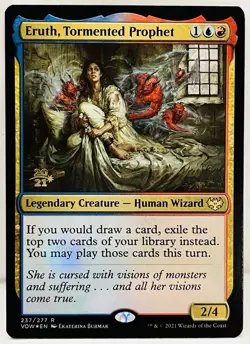 Eruth, Tormented Prophet -#237-MTG- Innistrad: Crimson Vow (VOW)-FOIL-NM - Image 1