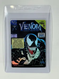Eddie Brock (0233) (Borderless) Marvel's Spider-Man Foil 233 PACK FRESH NM VENOM - Image 1
