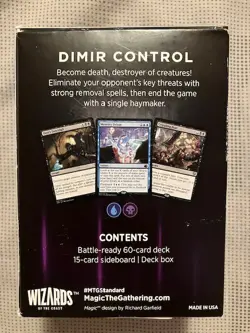 Magic: the Gathering 2022 Challenger Deck - Dimir Control (Blue-Black) - Image 3