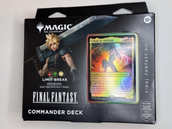 *NEW & Sealed* Magic: The Gathering Final Fantasy VII Commander Deck Limit Break - Image 1