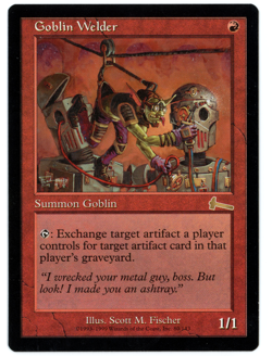 Goblin Welder - MTG (NM Quality) - Urza's Legacy - See pics/scans! - Image 1