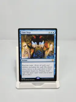 Time Stop 166 Rare Regular Foundations FDN MTG - Image 1