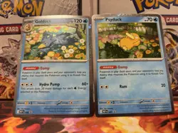 Psyduck & Golduck MEP 007 008 Mega Evolution Cosmos Black Star Promo Pokemon - Image 3