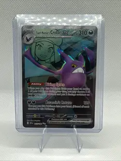 Team Rocket's Crobat ex 217/182 Double Rare Full Art Pokemon Destined Rivals NM - Image 1