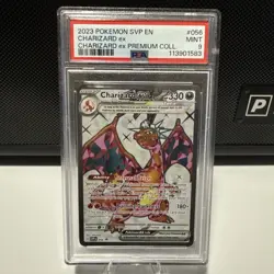 PSA 9 Mint Charizard ex SVP 056 Pokemon Scarlet Violet Promo Full Art - Image 1