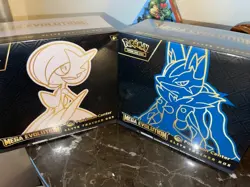 Pokemon Center Mega Evolution Gardevoir & Lucario ETB Elite Trainer Box Set of 2 - Image 1