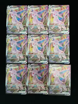 2025 Pokemon S.Chinese Espeon VMAX 05 14/14 059/132 RRR LOT*9 LY - Image 1