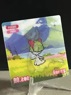Pokemon Eif origin Gameboy Lenticular Ralts-gardevoir #A1 - Image 1