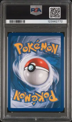 2010 POKEMON HEARTGOLD & SOULSILVER SPANISH #2 AZUMARILL-HOLO PSA 8 - Image 2