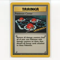 Pokemon TCG Pokemon Center 085/102 WotC Base Set Unlimited Regular EN-LP 1999 - Image 1