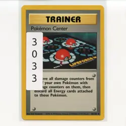 Pokemon TCG Pokemon Center 085/102 WotC Base Set Unlimited Regular EN-LP 1999 - Image 3