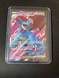 Pokemon TCG - SV09: Journey Together - Salamence ex - 177/159 - NM/PACK FRESH - Image 1