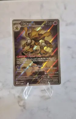 Pokemon Center Stamped Alakazam 009 Pokemon Mega Evolutions - ETB Promo - Image 1