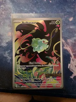Pokemon Bulbasaur 133/132 Pokemon TCG Mega Evolution Stamped Promo - Image 1