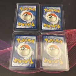 Pokemon Lot of 4 Full Art Pidove 148 Black Bolt Illustration Rare Holo Aipom - Image 2