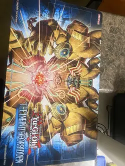 Yu-Gi-Oh Exodia The Infinite Forbidden Playmat Official Konami TCG Promo Mat - Image 1