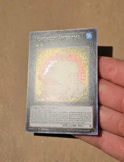 Yugioh Toadally Awesome INOV-EN052 Secret Rare 1st Ed NM - Image 3