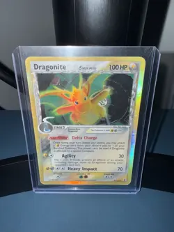 Pokemon TCG Dragonite EX Delta Holo Rare Card 3/113 Delta Species - Image 1