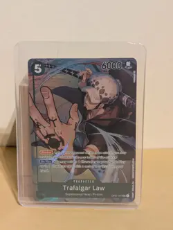 One Piece Card Game: Trafalgar Law Card Rare HQ Proxy Custom OP01-047 - Image 1