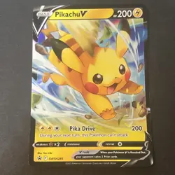 Pikachu V SWSH285 - Black Star Promo - Ultra Rare Holo Pokemon Card - Image 1