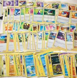 290 Pokemon Card Lot Mixed Sets Trainers Energy & Pokemon Bulk Collection TCG - Image 2