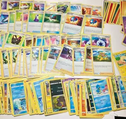 290 Pokemon Card Lot Mixed Sets Trainers Energy & Pokemon Bulk Collection TCG - Image 3
