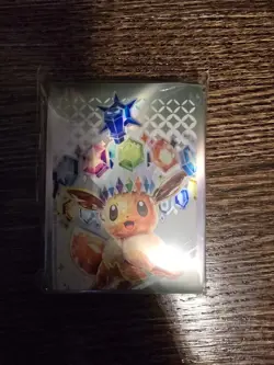 Pokemon TCG 65x Sealed Eevee Prismatic Evolutions ETB Card Sleeves - Image 1