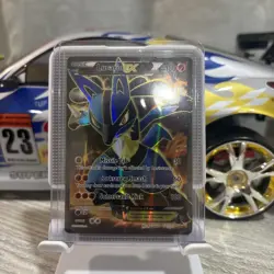 Pokemon TCG Lucario EX Ultra Rare Full Art Holo Card 107/111 XY-Furious Fists - Image 4